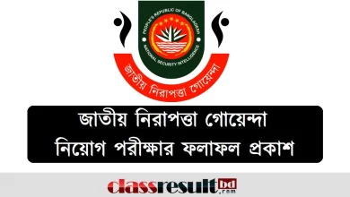 NSI ফিল্ড স্টাফ পদের নিয়োগ পরীক্ষার ফলাফল