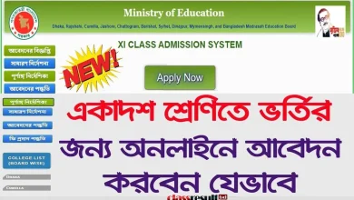 XI Class Admission