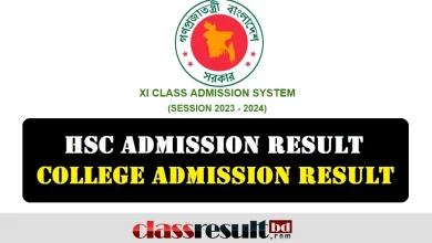 HSC Admission Result