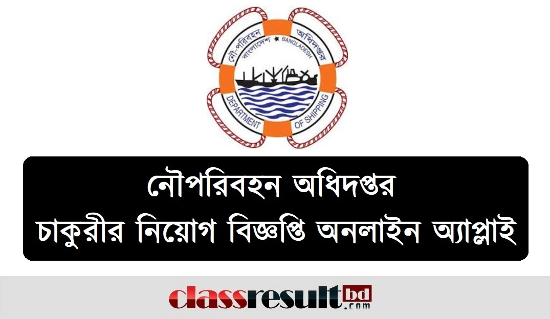 Department of Shipping (DOS) Job Circular